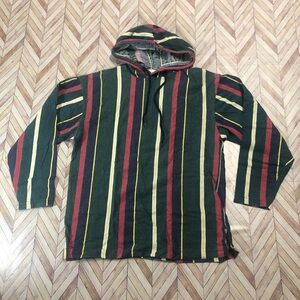 VTG Sostanza Contemporary Apparel Striped Light Hoodie, Men’s Size Med/Large